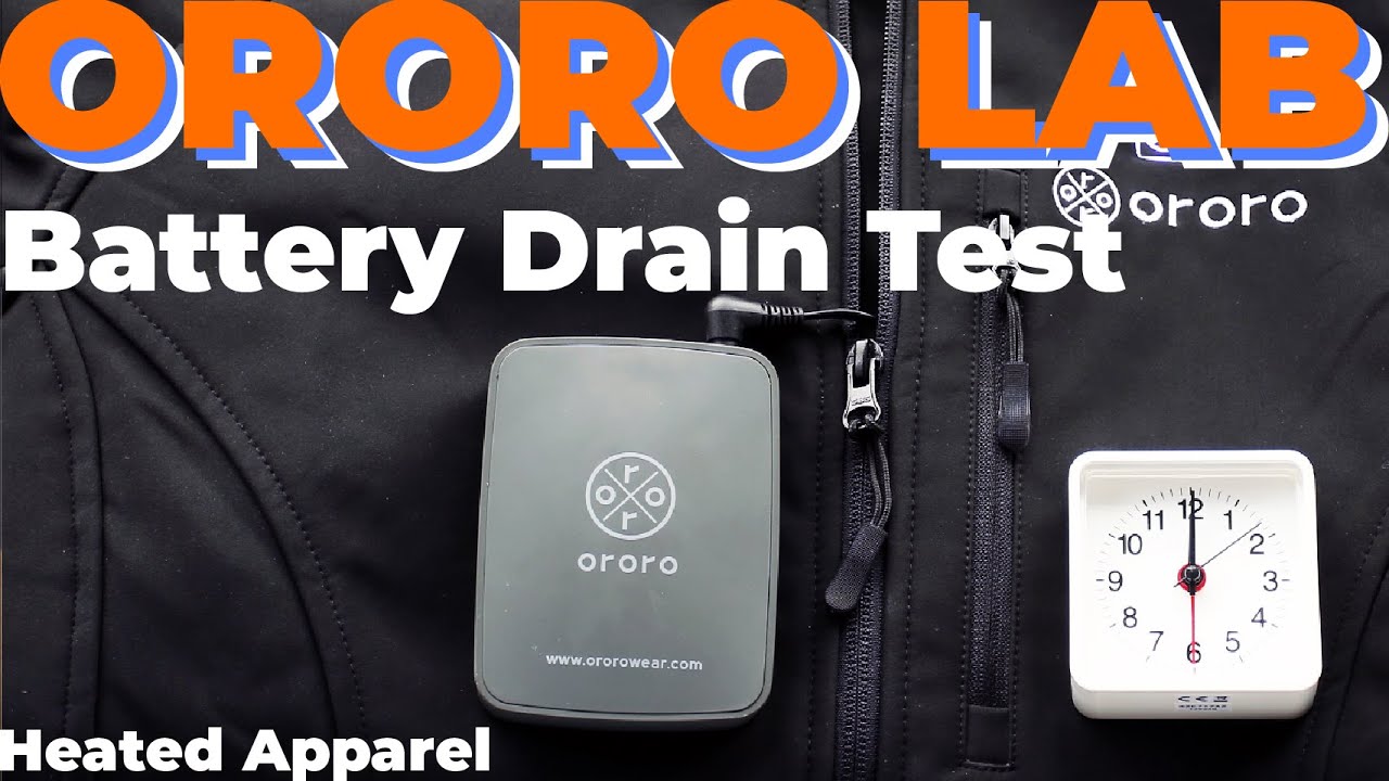 ororo® 2018 Battery Drain Test