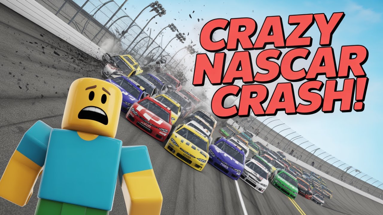 I Survived The Most Dangerous Roblox NASCAR Race
