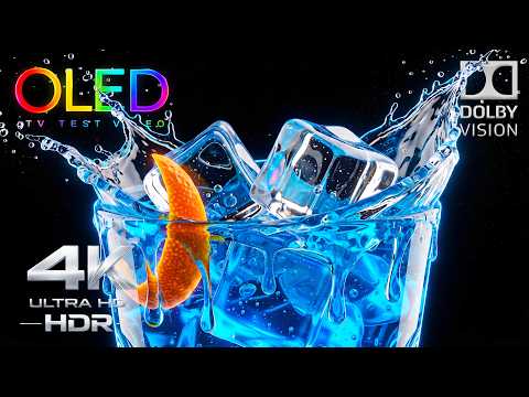 BEST Vivid OLED HDR TEST 4K HDR Dolby Vision 120FPS 8K/4K Video TV