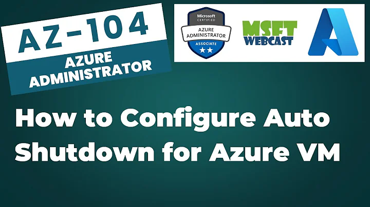 35. Configure Auto Shutdown for Azure Virtual Machines | Step-by-Step Guide