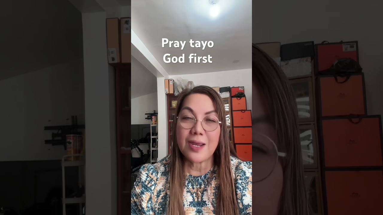 Pray tayo always make time for god rule nr 1 god first
