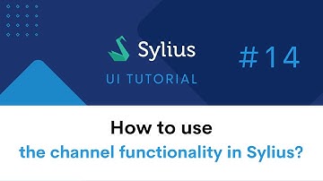 #14 Sylius UI Tutorial: How to use the channel functionality in the Sylius platform?