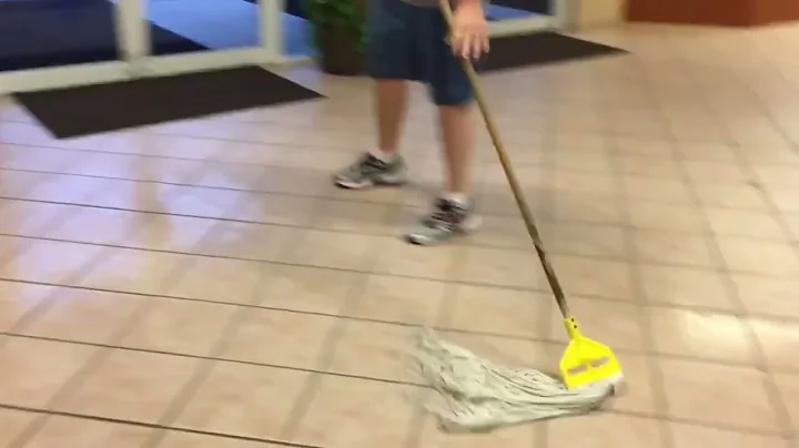 How to mop a floor the right way