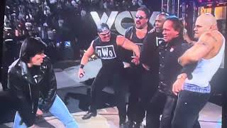 Celebrity Eric Bischoff & The nWo Goat and Then Beat Up the Living Legend Larry Zybsko With Martial Arts Kicks Profile