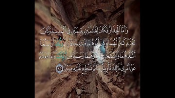 سوره الكهف عدد آياتها ١١٠ آيه(سوره مكيه ) الآيه ٨٢