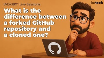 What is the difference between a forked GitHub repo & a cloned one? (Simplified visual explanation)