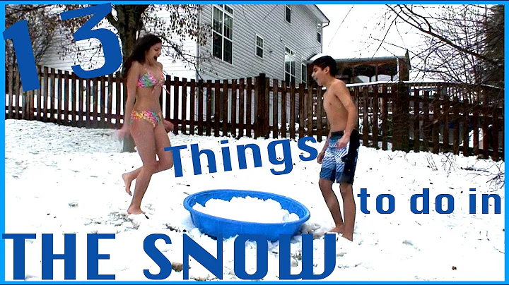 13 Things to do in the Snow