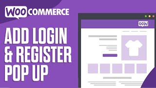 How To Add A login And Registration Pop Up plug On Woocommerce | Easy Tutorial 2022