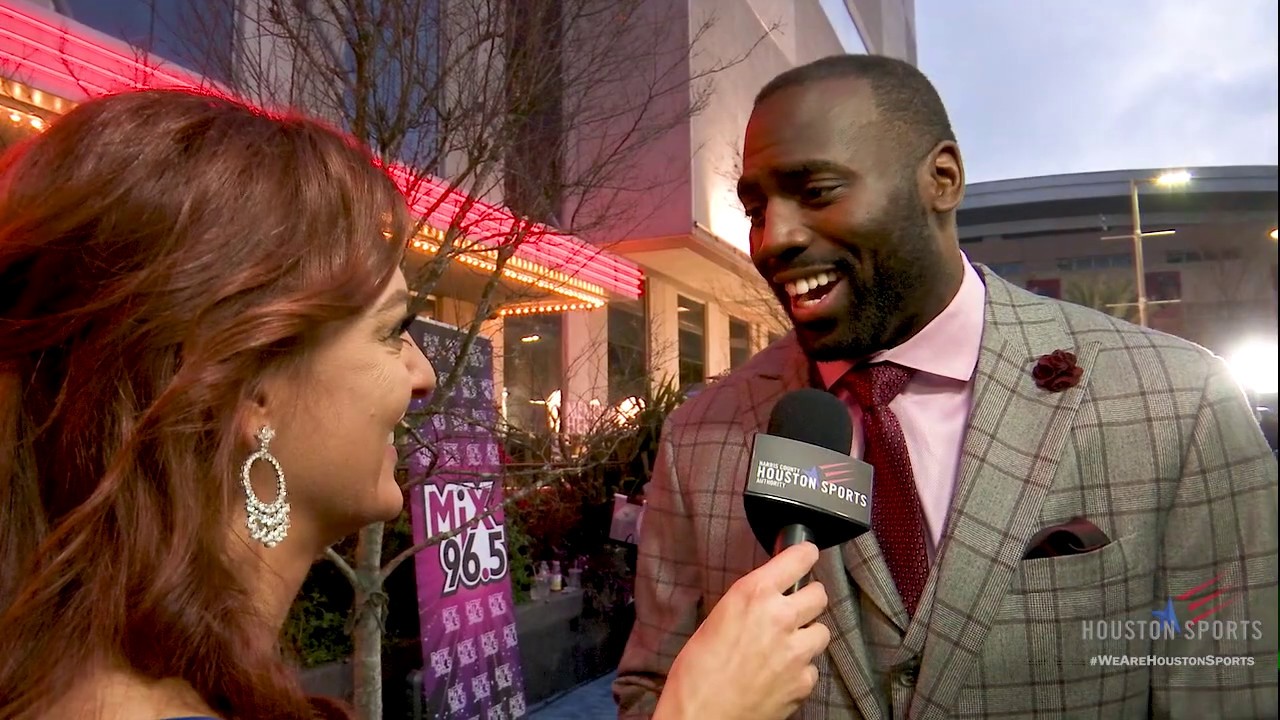Houston Sports Awards Blue Carpet: Whitney Mercilus