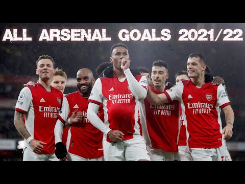 All 34 Arsenal Goals 2021/22 So Far