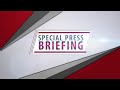 Special Press Briefing - Office of the Prime Minister - October 28, 2020