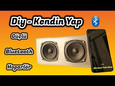 Diy - Kendin Yap: Güçlü Bluetooth Hoparlör Yapımı