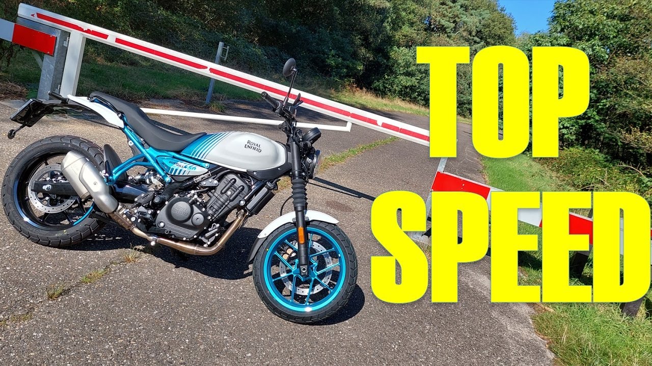 2024 ROYAL ENFIELD GUERRILLA 450 - TOP SPEED WITH GPS - GRR450