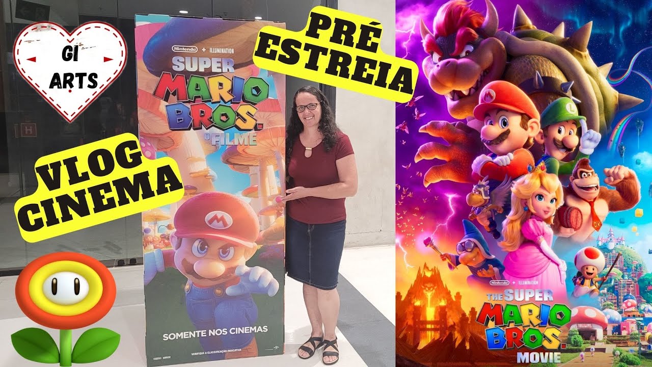 Você na pré-estreia exclusiva de Super Mario Bros. O Filme – Rádio Mix FM