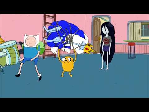 Adventure Time - Jake is disgusted with the ice king