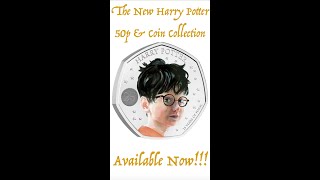 The First Harry Potter 50p & Collection Released #shorts #harrypotter #coins