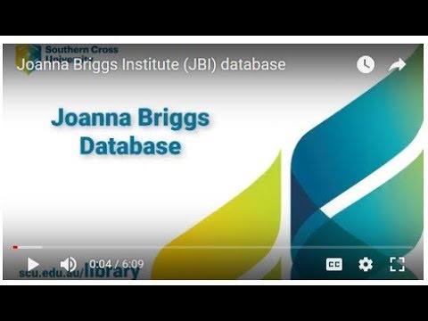EBP Resources (2) Joanna Briggs Institute (JBI)