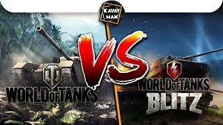 ТОП 5 отличий ББ и WoT Blitz