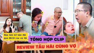 Chú Tùng Ham Vui: Tổng hợp clip review tấu hài cùng vợ