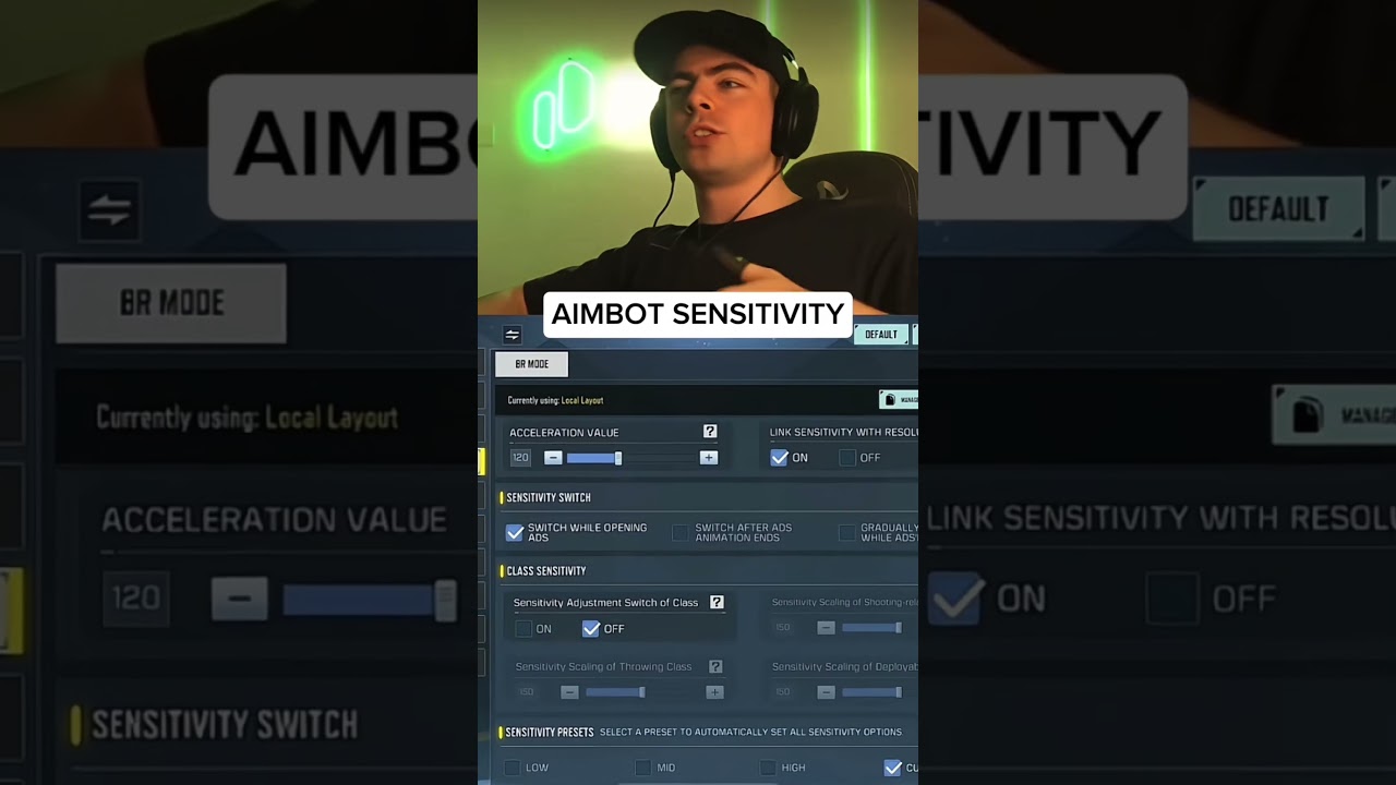 Aimbot sensitivity reveal 