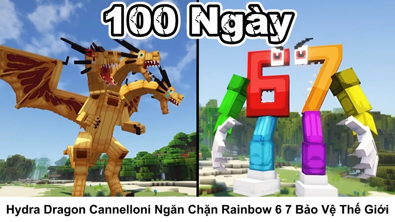 Tóm Tắt 100 Ngày || Hydra Dragon Cannelloni Ngăn Chặn Rainbow 6 7 Bảo Vệ Thế Giới