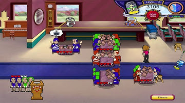 Diner Dash 3: Flo on the Go - Level #15 - Train V