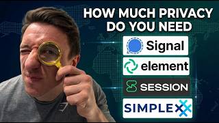 Signal vs Element vs Session vs SimpleX (2026) screenshot 1