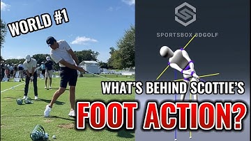 What’s behind Scottie Scheffler’s foot action? Terry Rowles analyzes World No. 1’s swing in 3D