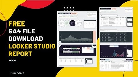 Visualize GA4 File Download Event Data In Looker Studio