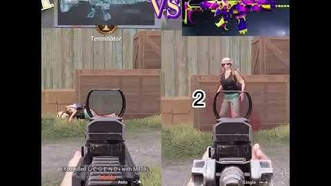 M416 VS SCAR-L Ultimate Weapon Comparison (PUBG MOBILE) Guide/Tutorial +Tips and Tricks #short #bgmi