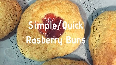 Quick - Raspberry Buns