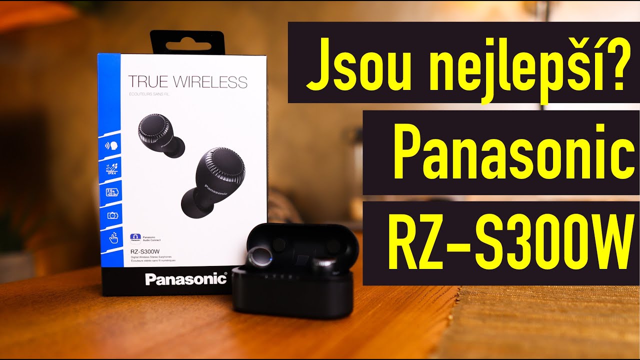 TEST: Bluetooth sluchátka Panasonic RZ-S300W - YouTube