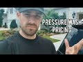 Pressure wash pricing (How much to charge for driveways, house wash & roof cleaning) my simple price