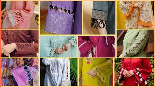 Top 40 Creative &amp; Latest Sleeves Design Ideas For Kurti Suits &amp; Top || Beautiful Sleeves Pattern ||