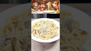 Creamy Mushroom Pasta From The Super Mario Bros. Movie