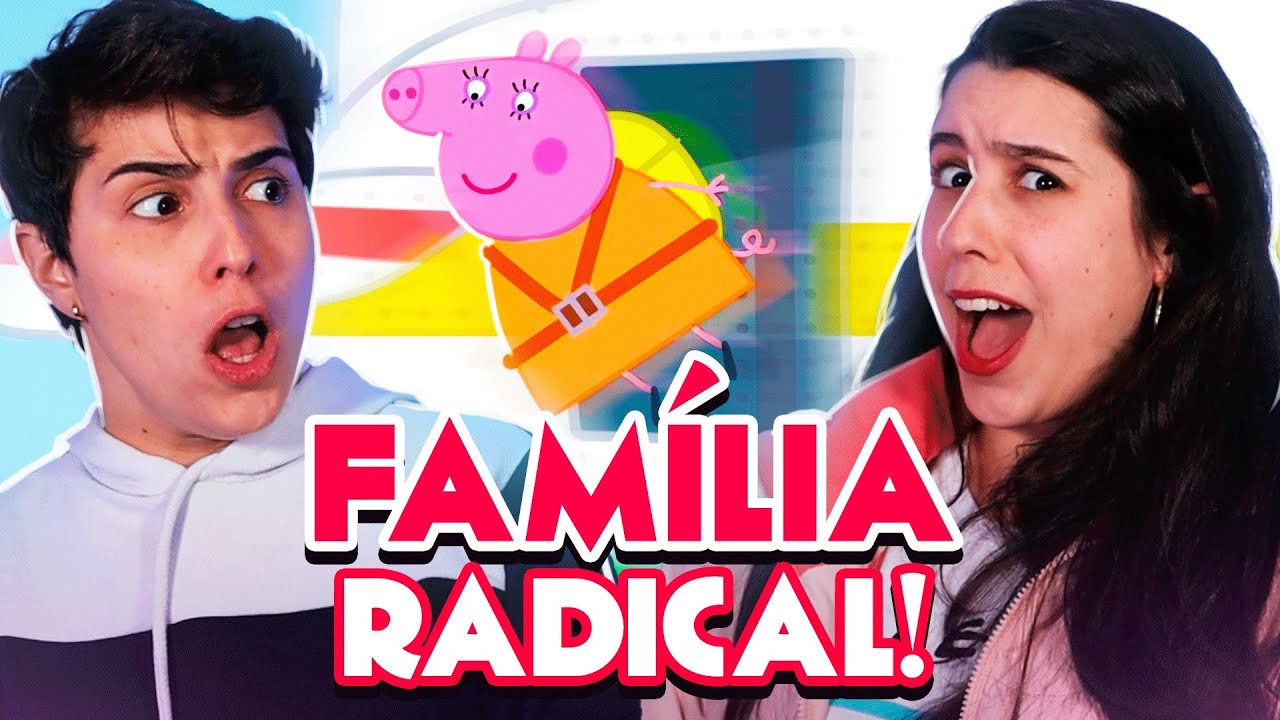 A MAMÃE PIG CARREGA ESSA FAMÍLIA NAS COSTAS! | Reagindo a Peppa Pig