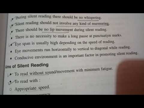 Video: Ano ang pagkakaiba ng oral at silent reading?