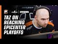 TaZ on victory against FaZe, adopting to new role and playing in Russia