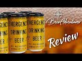 Emergency drinking beer  wild heaven beer  beer review
