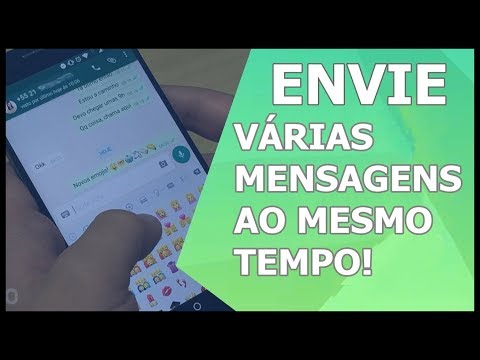 🖖APRENDA enviar várias mensagens pelo Whatsapp AO MESMO TEMPO!