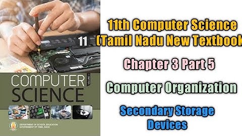 Computer Organization/Class11/Chapter 3 Part 5/Tamil Nadu New Computer Science Textbook