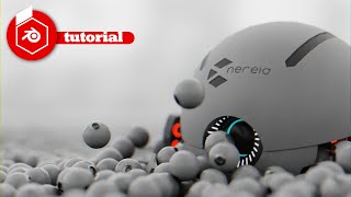 Blender molecular particles test
