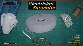 Electrician Simulator ★ Repair mixer, computer mouse & robot vacuum cleaner ★ PC Steam game 2022 screenshot 1