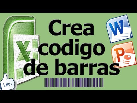 como crear código de barras