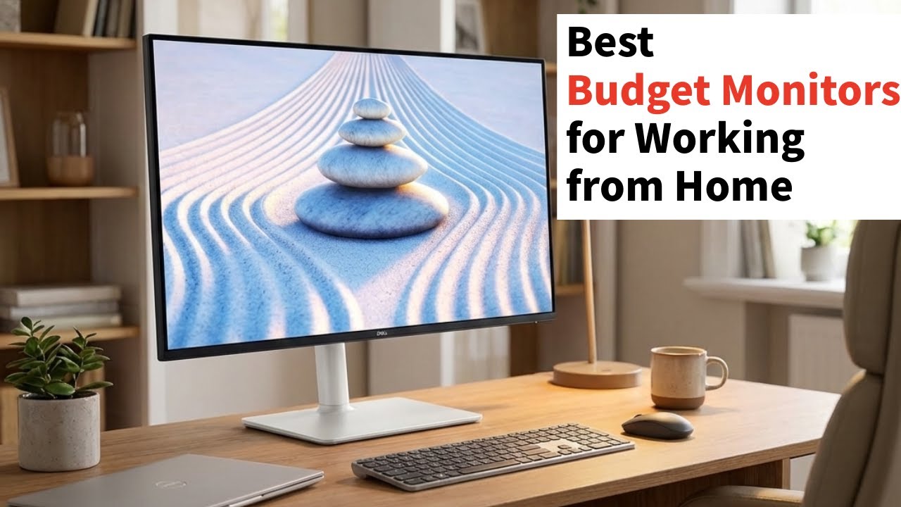 4 Best Budget Monitors for Working from home - YouTube