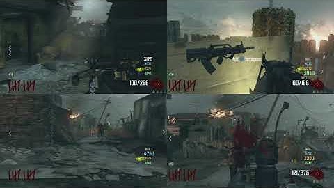 Call Of Duty Black Ops 2 - Zombies (4 player Nuketown survival, Xbox 360)