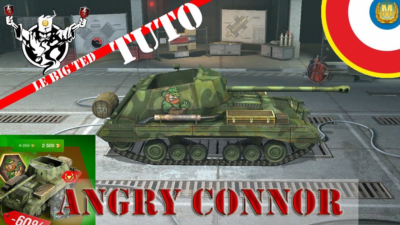 [WoT Blitz gameplay FR] Angry Connor ? ? ? Revue, TUTO et Master Ace ...