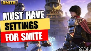 Smite best settings for beginners | 2024