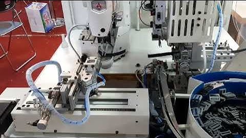 All about process automation, Insert buckle and webbing, Cutting, Sewing bartack