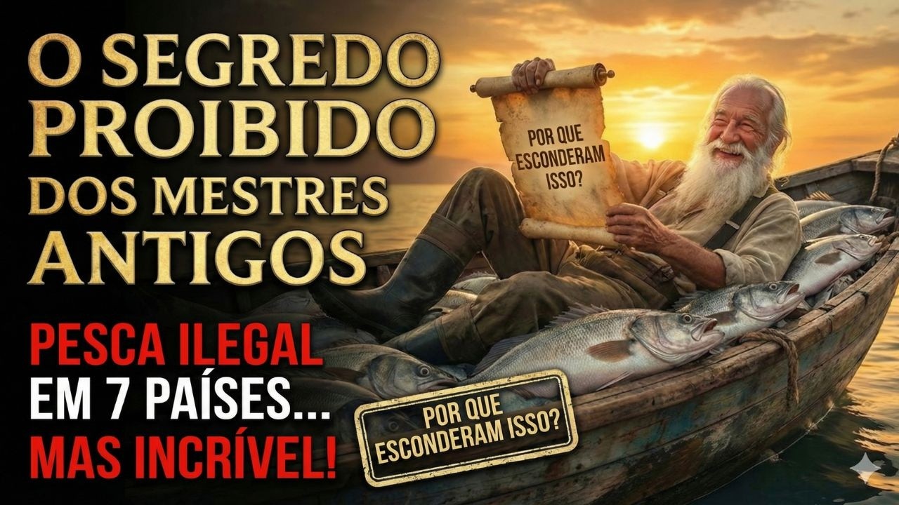 O Método Esquecido da Pesca Que Garante Capturas Massivas Sem Esforço